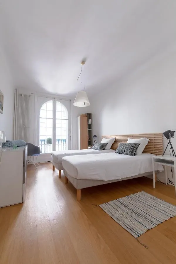 Bel Appartement Bourgeois Au Centre-Ville De 比亚里茨 公寓